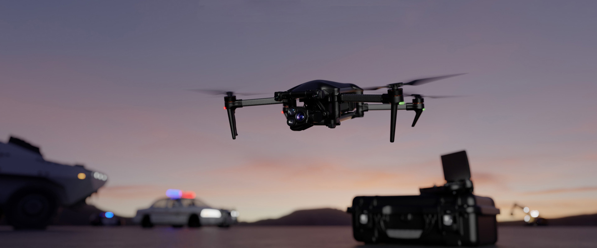 防衛、公共安全、政府機関向け ISRマイクロUAV
